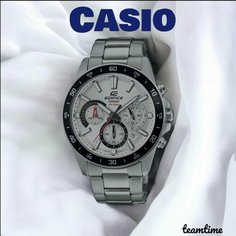 Наручные часы CASIO, белый, черный