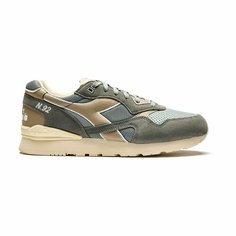 Кроссовки Diadora, размер 11.5, серый/бежевый