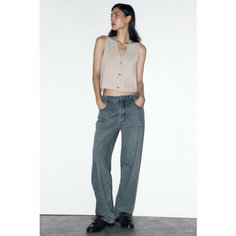 Жилет Befree Basic, размер M/170, светло-бежевый