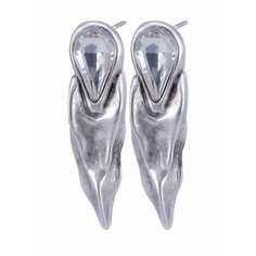 Серьги OTOKODESIGN, серебристый
