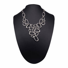 Колье OTOKODESIGN, серебристый