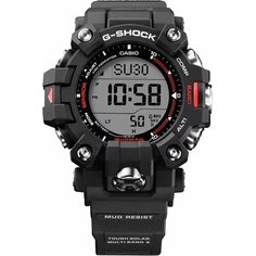 Наручные часы CASIO, черный, красный