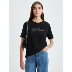 Футболка Zarina, размер XS (RU 42)/170, чёрный