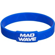 Эластичный браслет MAD WAVE, 1 шт., размер 16 см, размер one size, диаметр 5 см, синий