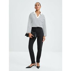 Джинсы Zarina mom, размер S (RU 44), черный
