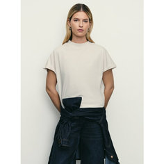 Футболка Zarina, размер 2XS (RU 40), молочный