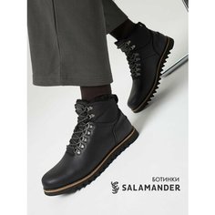 Ботинки Salamander, размер 40, черный