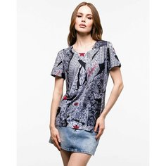 Футболка SAHAR, размер XL, черный/белый/красный