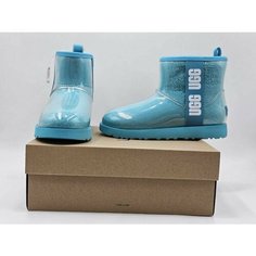 Угги UGG Classic Clear Mini, размер 38 EU, бирюзовый
