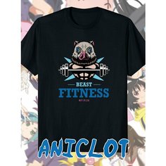 Футболка ANICLOT, размер 2XL, черный