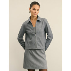 Пиджак Zarina, размер 2XS (RU 40), темно-серый