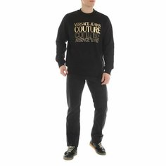Свитшот Versace Jeans Couture, размер 3XL, , черный