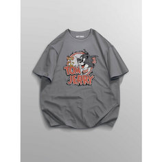 Футболка NOT TODAY, размер L-XL, серый