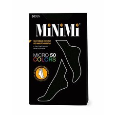 Носки MiNiMi, 50 den, размер 0 (UNI), nero