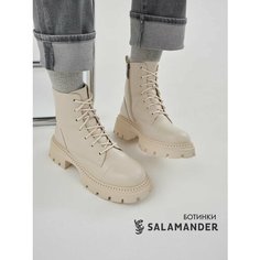 Ботинки дерби Salamander, размер 35, белый