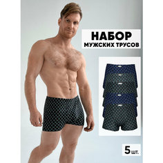 Трусы Nc-man, комплект из 4 шт., размер L, черный