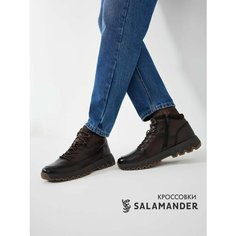Кроссовки Salamander, полнота 6 (RU)/ на среднюю стопу, размер 41, коричневый/черный
