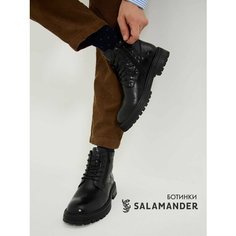 Ботинки тимберленды Salamander, размер 40, черный