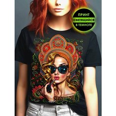 Футболка Romax Tex, размер 56, черный