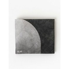 Кошелек ALAP, фактура гладкая, матовая, черный