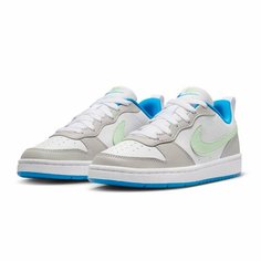 Кроссовки NIKE, размер 4.5Y, серый/белый