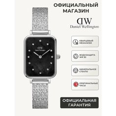 Наручные часы Daniel Wellington Quadro, серебряный/черный