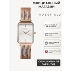 Наручные часы Rosefield The Octagon, розовое золото