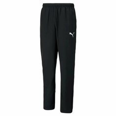 Брюки спортивные PUMA teamLIGA, размер 128, черный