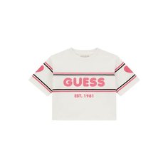 Футболка GUESS, размер 8 лет, белый