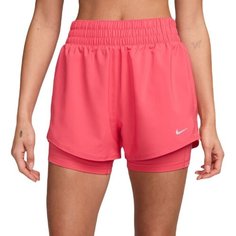 Шорты спортивные NIKE One, размер XS, розовый