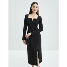 Платье Zarina, размер XS (RU 42)/170, чёрный