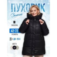Пуховик Alex BRADLY, размер 64, черный