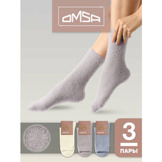 Носки Omsa OMSA COMFORT, комплект, 3 пары, размер 35-38, мультиколор