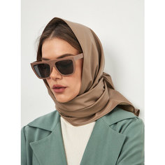 Косынка Curanni для женщин, размер one size, капучино