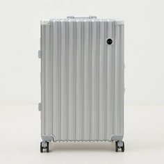 Чемодан MIRONPAN, серебряный