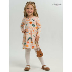 Платье SOVALINA, размер 104, бежевый