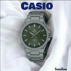 Наручные часы CASIO, зеленый, серый