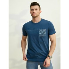 Футболка BeGood BS, размер 56, cиний