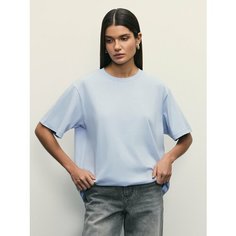 Футболка Zarina, размер S (RU 44), серо-голубой