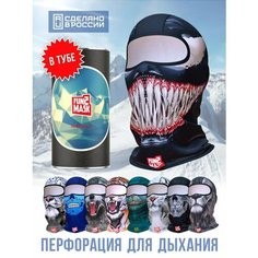 Балаклава Funtomask для мужчин, размер L/XL, черная