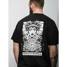 Футболка Death to Mortals, размер L, черный