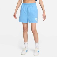 Шорты NIKE Sportswear Woven, размер 46-48, голубой
