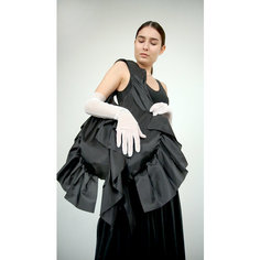 Сумка авоська Tanz Markab, фактура гладкая, черный