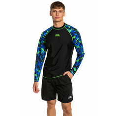 Рашгард MAD WAVE longsleeves, размер 44, cиний