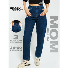 Джинсы бананы Crazy Getup GANG GIRL AW25, размер 44, деним