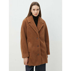 Пальто Maison David, размер XS, коричневый