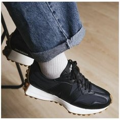 Кроссовки New Balance, полнота 6 (RU)/ на среднюю стопу, размер 36, чёрный