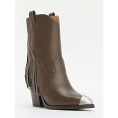 Полусапоги TENDANCE, размер 36, серо-коричневый