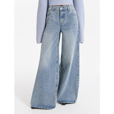 Джинсы широкие LOVE REPUBLIC, размер 40, индиго