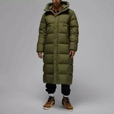 Пуховик NIKE Flight Down Parka, размер 52-54, зелёный